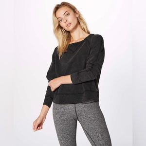 Lululemon Lululemon Loop Back Crew | Size 4 | Black